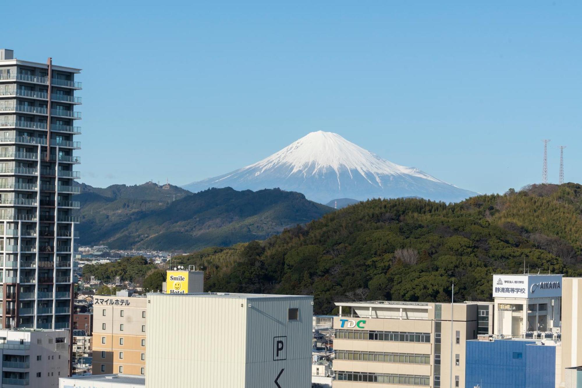 Hotel Associa Shizuoka Esterno foto Mount Fuji from Fuji-ku